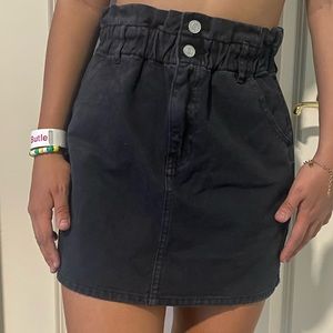 Pacsun Black Denim Skirt